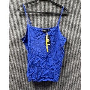 Esmara Camisole Heidi Klum Womens Size 12 Blue Fashionable Tank Top‎ Shirt
